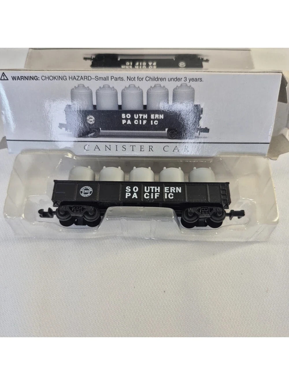 High Speed Metal Products N Scale Southern Pacific CANISTER CAR GONDOLA, BOXED